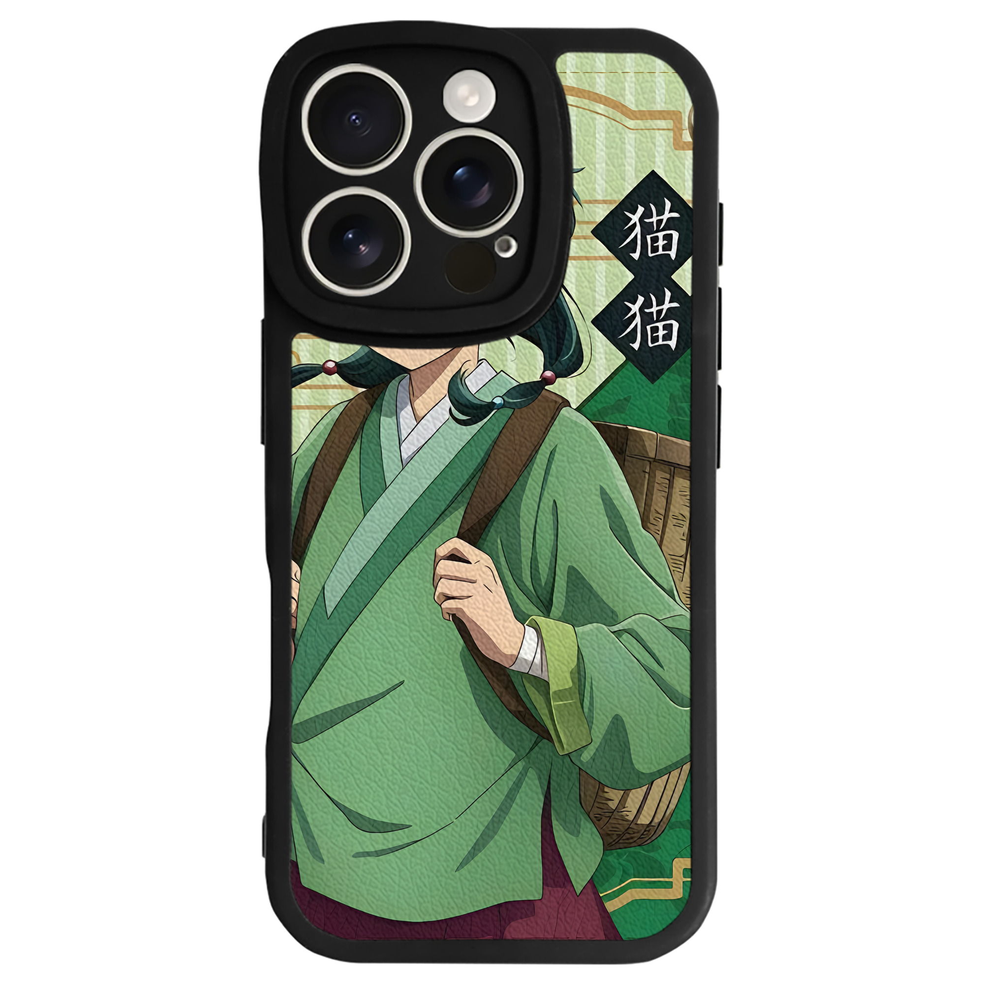 薬屋のひとりごと The Apothecary Diaries 【iPhone 16シリーズ対応】シリコンスマホケース（レザー調） 材質：シリコン